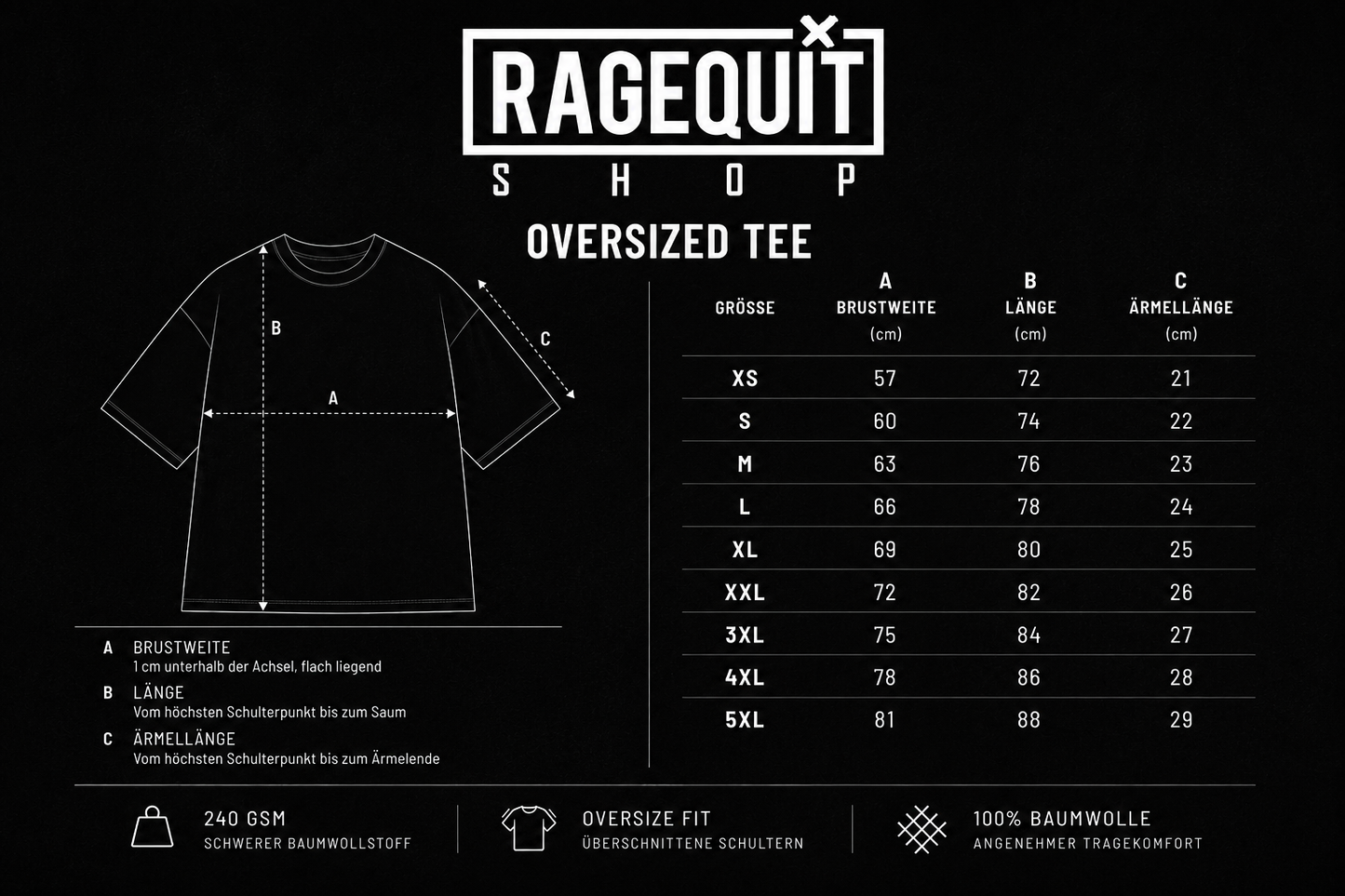 Advertise Ragequit | Heavy Oversized Tee